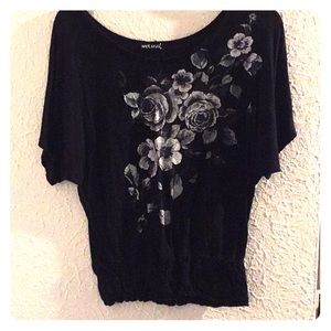 Worn once super soft shirt! Wet seal